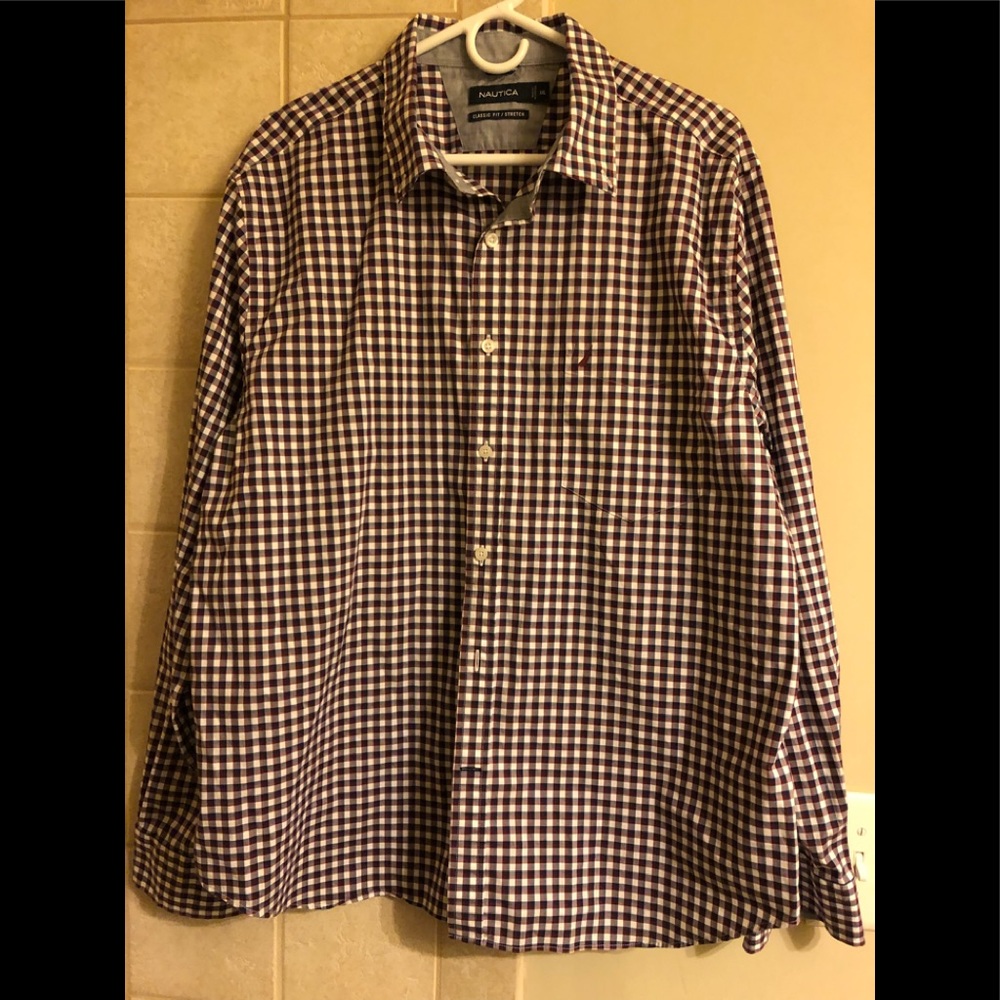 Nautica Button Down Long Sleeve Shirt